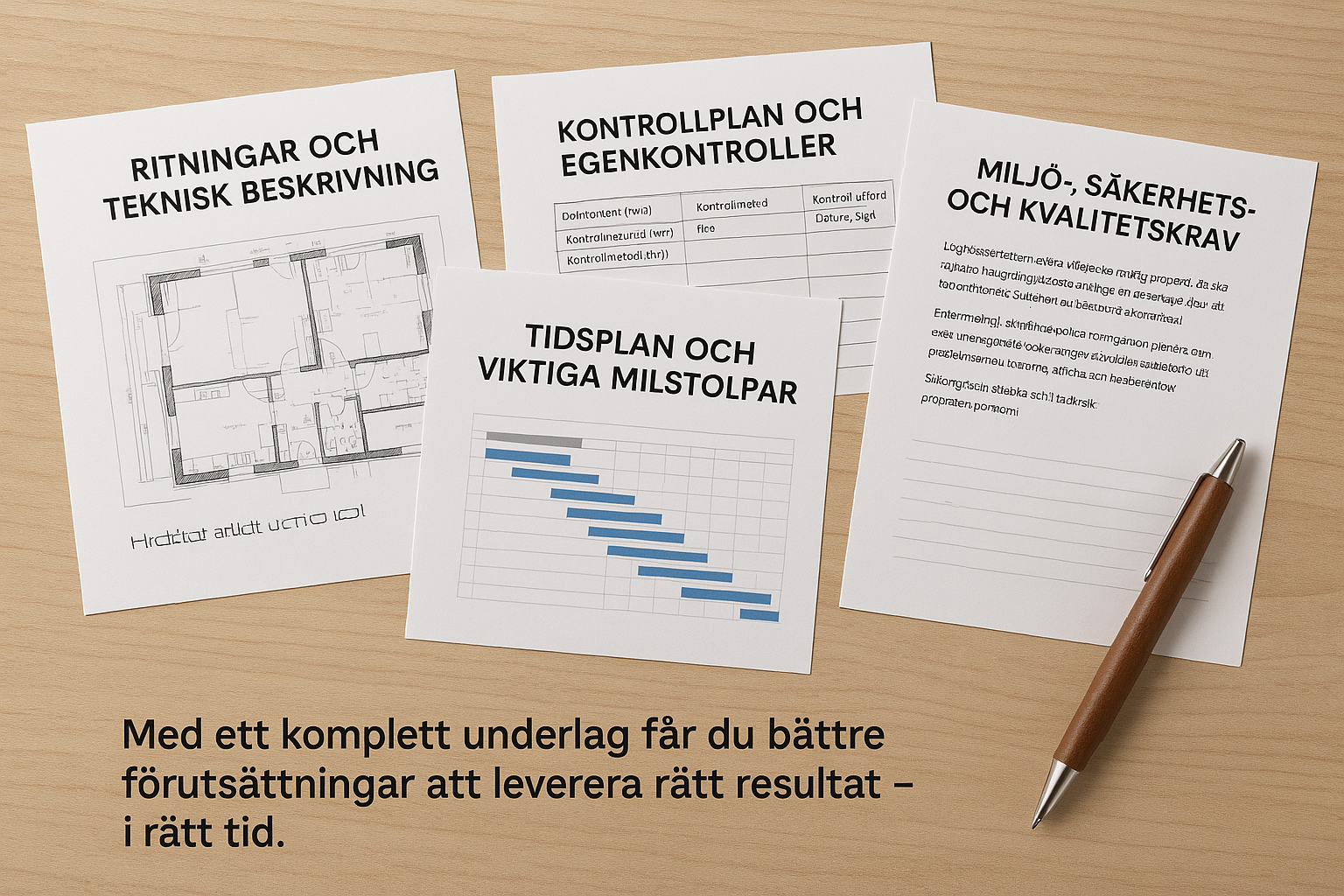 Kompletta handlingar